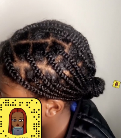 Knotless Braids for Pytresse