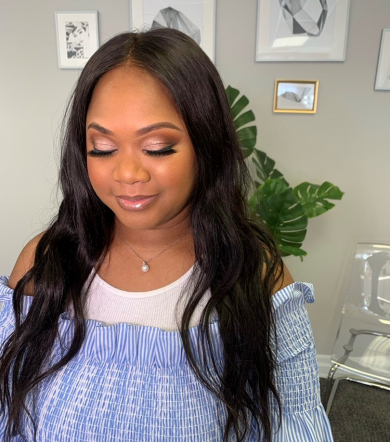 Soft Glam for CakedByNK