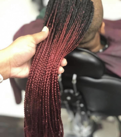 Small Box Braids for Styledbyharrieto