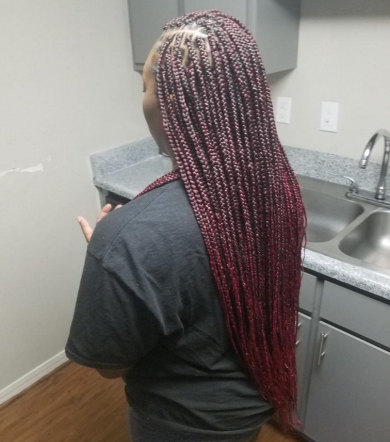 Small Box Braids for BlessedByRay