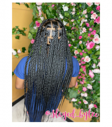 Knotless Braids for The_Enchanted_Beauty_Bar