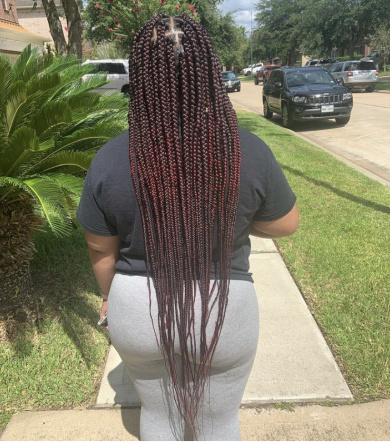 Medium Box Braids for Braidsbydestt0