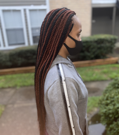 Small Box Braids for Styledbyharrieto