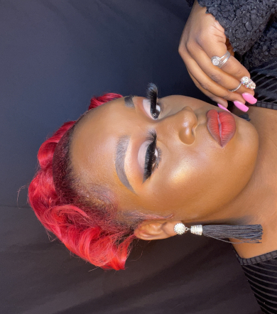 Natural glam for TouchedByTonae_LLC